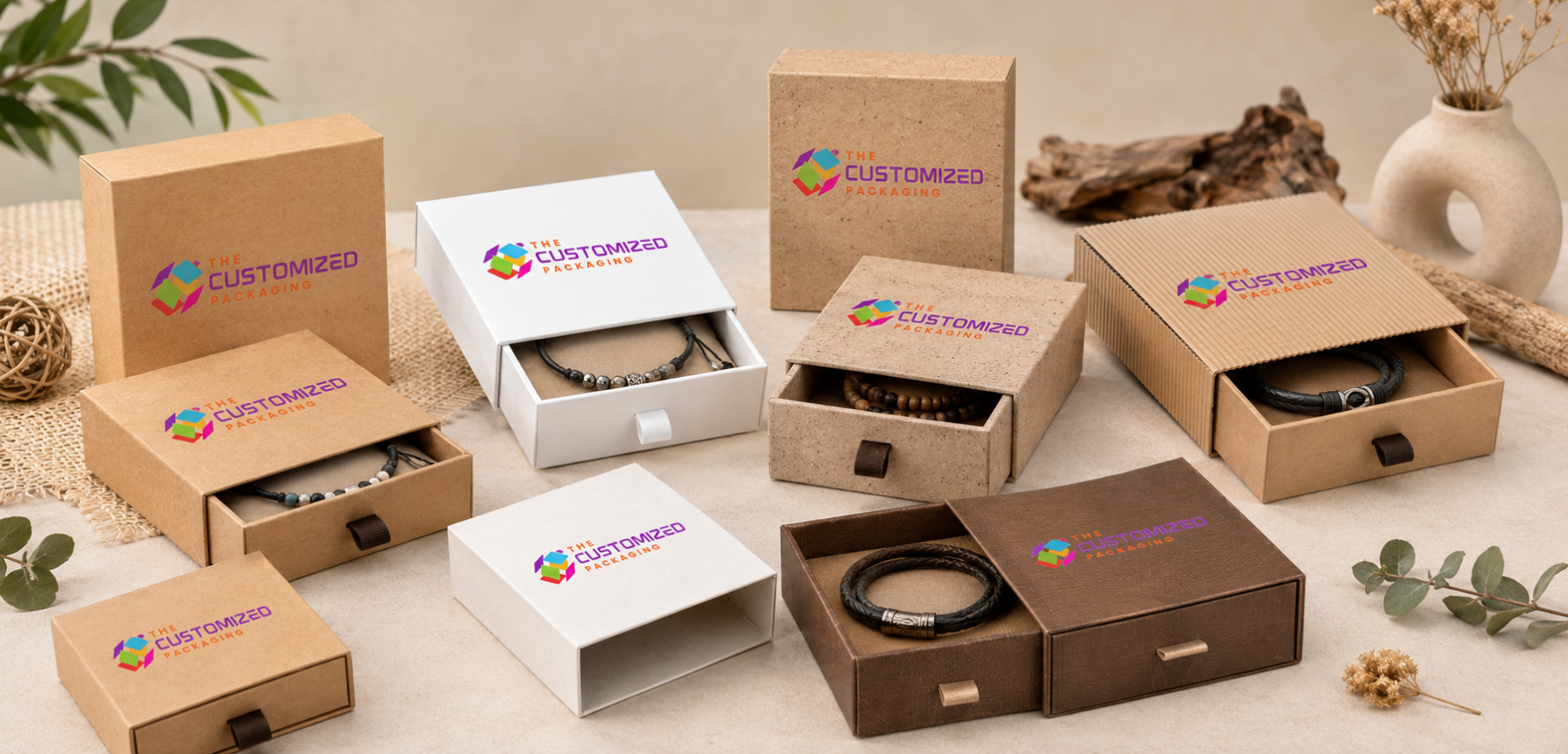 How Sleeve Styles Change the Look of Kraft Bracelet Boxes